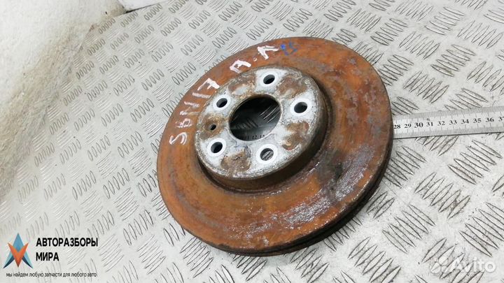 Диск тормозной передний Opel Astra J 2010 13586854