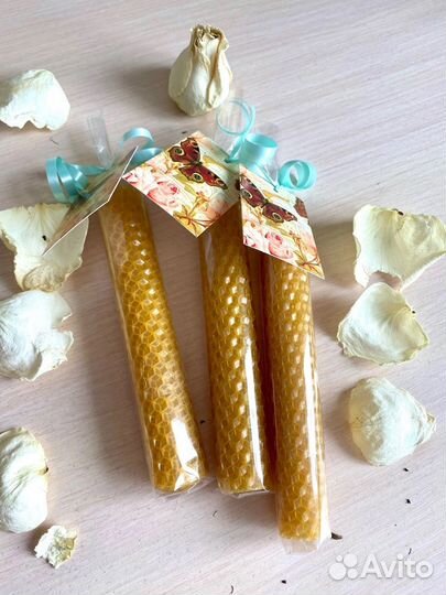 Свечи восковые