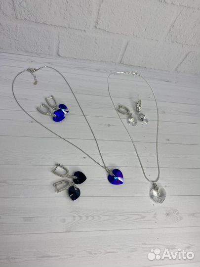 Комплекты с оригинальными элементами Swarovski