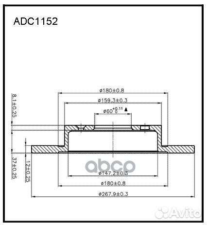 Диск тормозной зад chevroletmodel litre engine