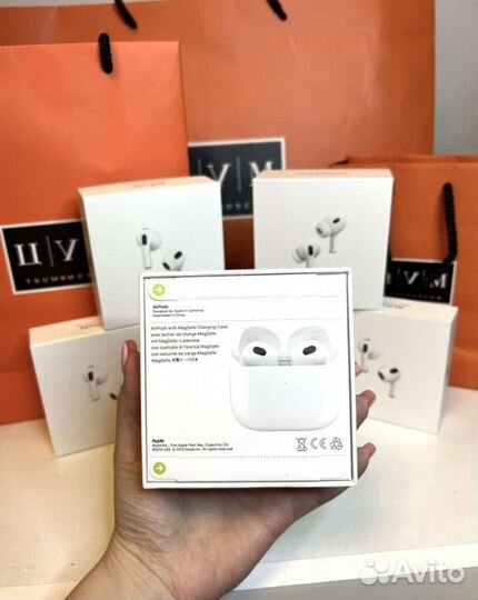 Airpods pro 2 /Airpods 3 (новые+чехол)