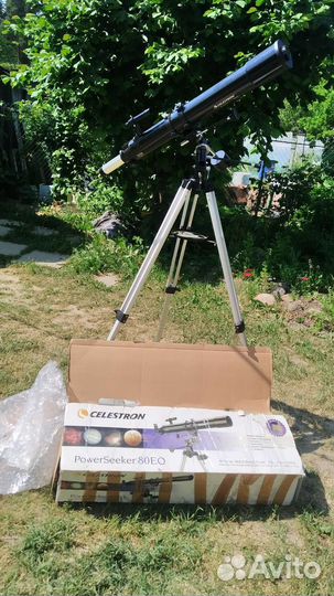 Телескоп Celestron PowerSeeker 80eq