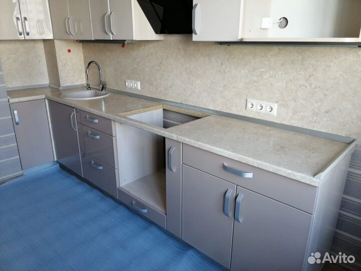 Замена столешницы на кухне из влагостойкого дсп