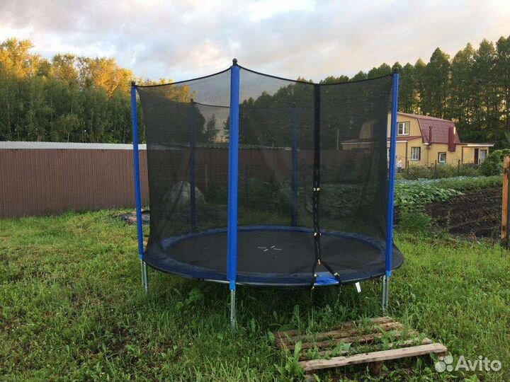 Батут с сеткой 305