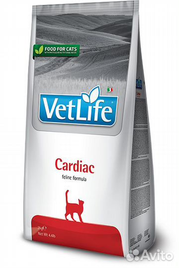 Farmina Vet Life Cardiac для кошек 2 кг