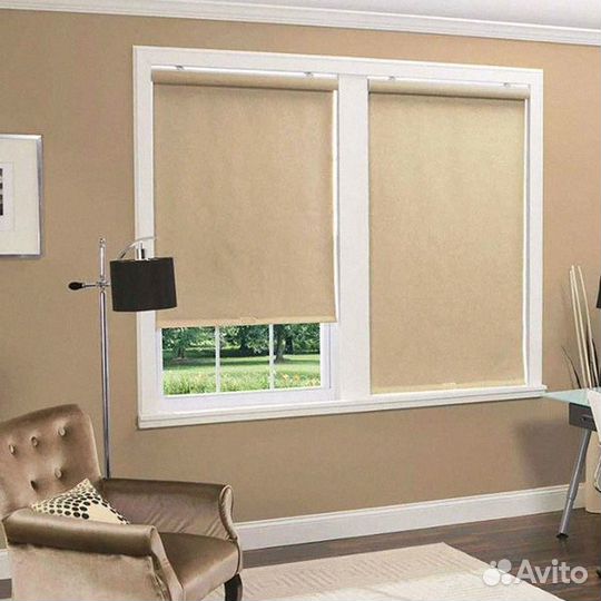 Жалюзи, шторы рулонные