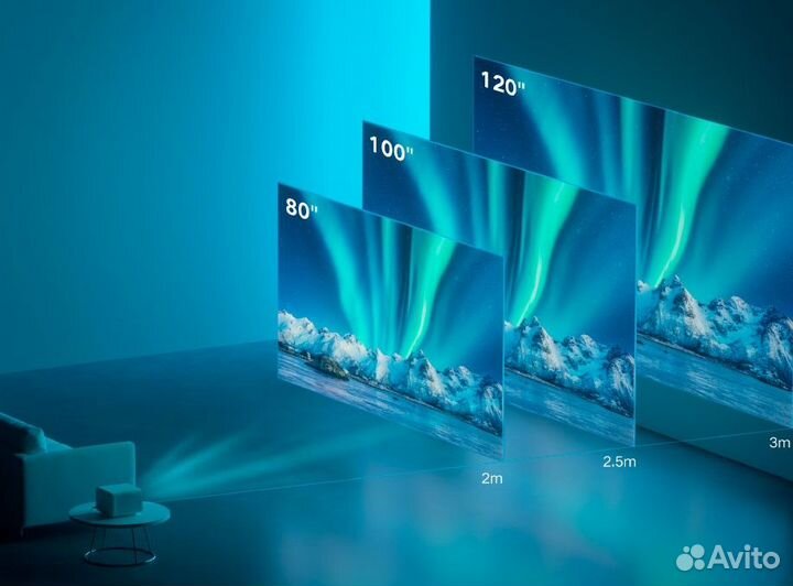 Аренда прокат проектора для кино, игр, вечеринок