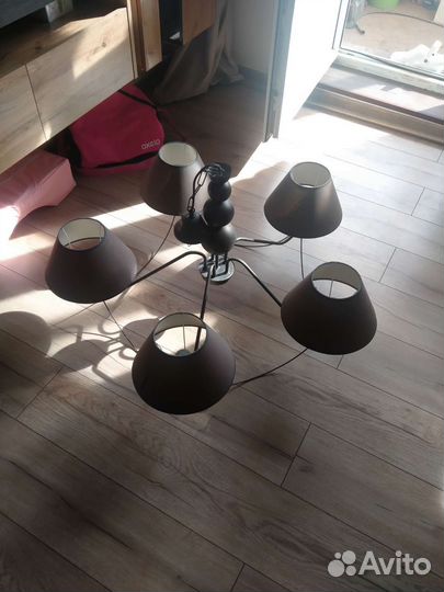 Люстра потолочная бу