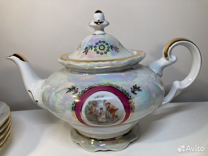 Фарфоровый чайный сервиз Weimar porzellan