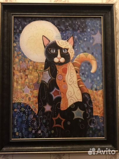 Постеры картины Кошки Климт Густав