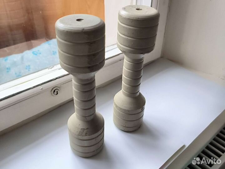 Гантели 3 кг стальные