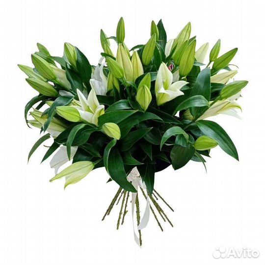 Букеты из лилий