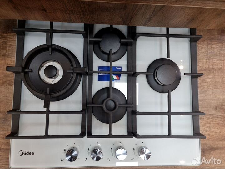 Варочная панель Midea MG697TGW газовая