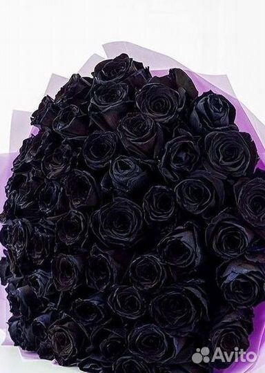 Чёрные розы Цветы Доставка