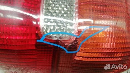 Фонарь задний левый toyota RAV 4 ZCA2 (DBR12MX01)