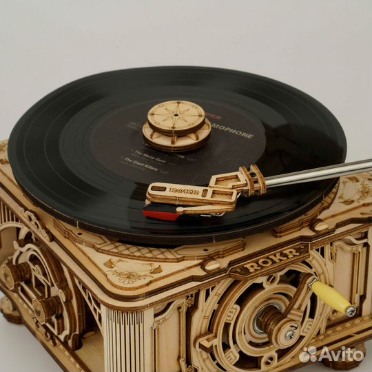 Деревянный музыкальный конструктор robotime