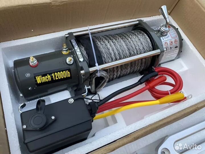Лебедка Электрик Винч 12000 (5,5т) кевлар