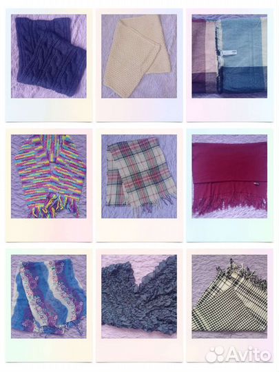 Снуды, палантины, шарфы, платки, шапки