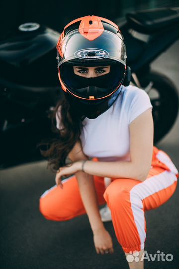 Фотосессия на мотоцикле