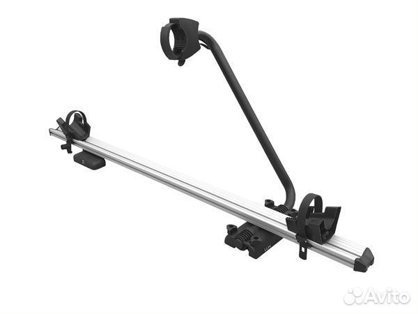 Крепление велосипеда на крышу profi серебристый
