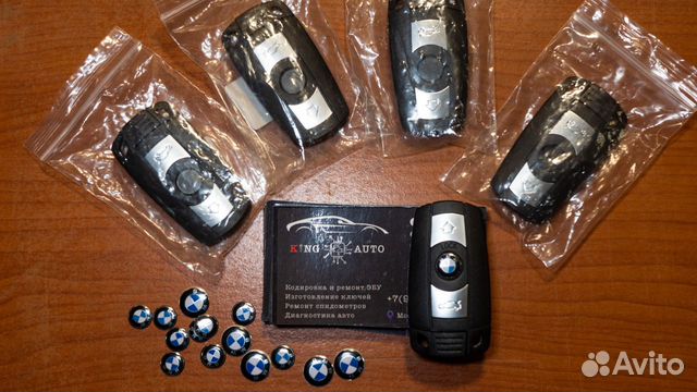 Ключ BMW 315 частота E и F-ser. С прошивкой к авто