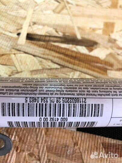 Подушка безопасности боковая Mercedes E W211 M