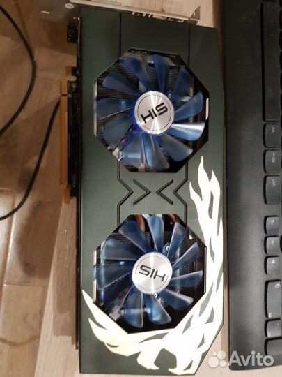 Видеокарта HIS rx480 8gb
