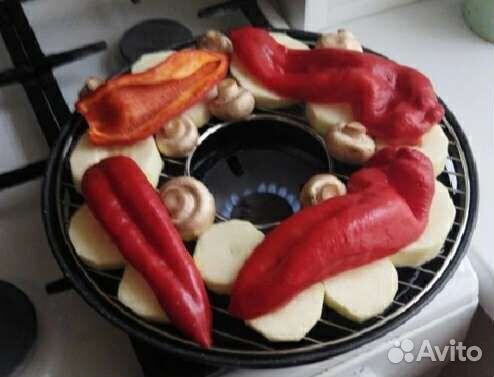 Сковорода гриль - газ