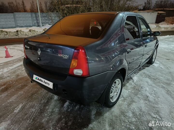 Renault Logan 1.6 МТ, 2007, 338 000 км