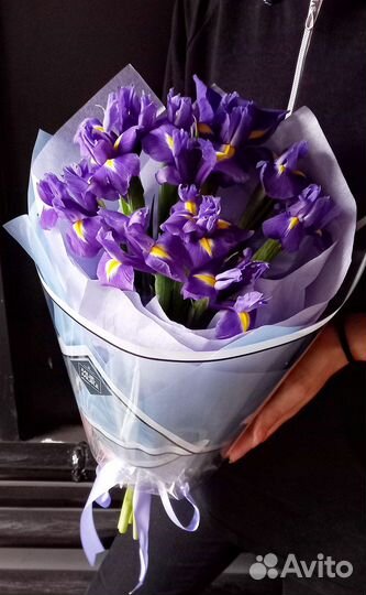 Ирисы букет Цветы с доставкой