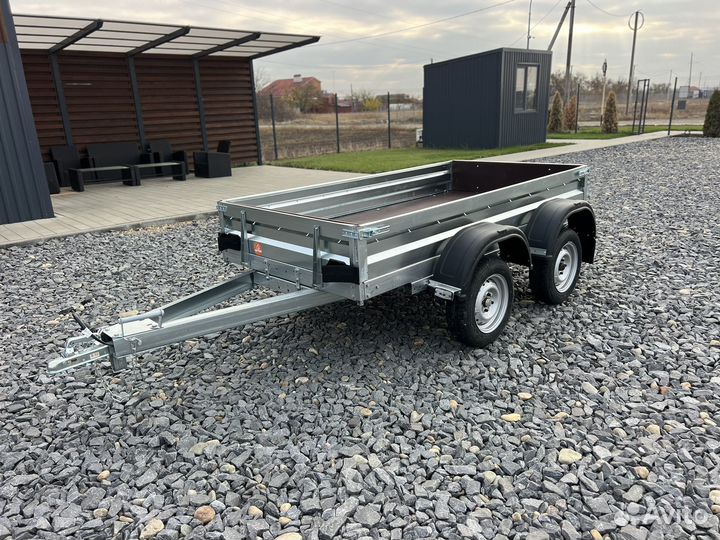 Легковой 2х осный прицеп 2.5х1.3м