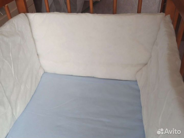 Бортики в детскую кроватку основа