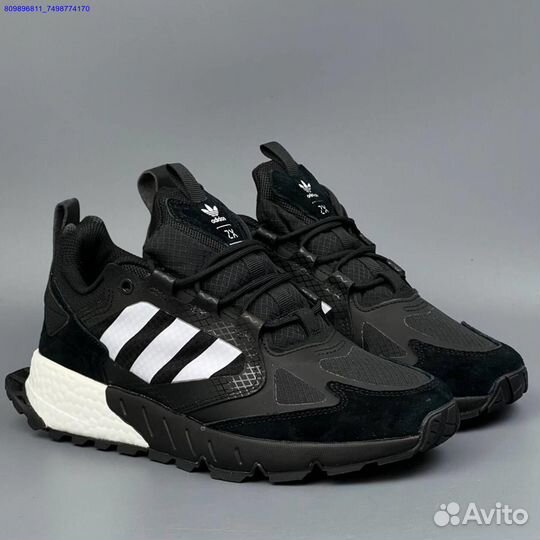 Кроссовки Adidas ZX 1000 Black (Арт.41651)