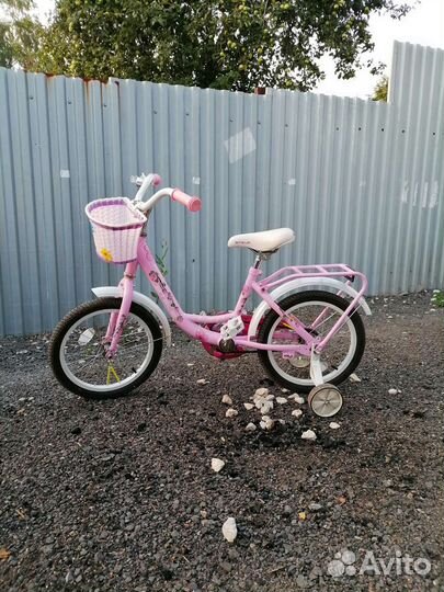Детский велосипед для девочки 16
