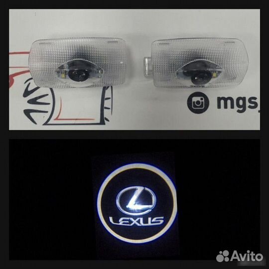 Штатная проекция логотипа Лексус