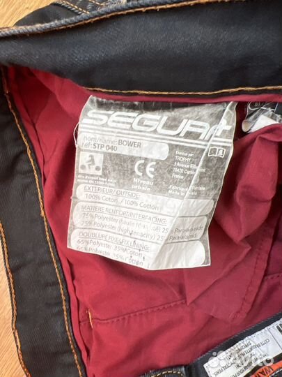 Мотоджинсы мужские с защитой