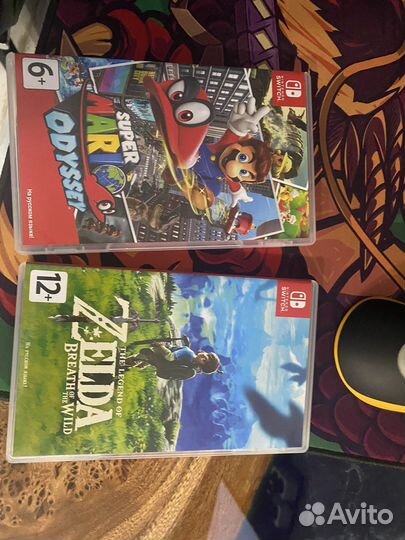 Zelda & mario odyssey nintendo switch