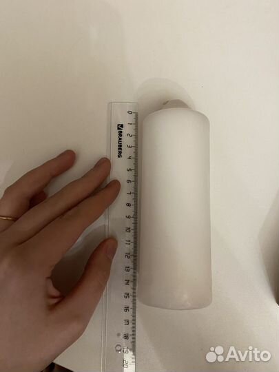 Свечи парафиновые без запаха