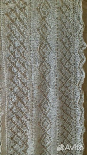 Настоящий оренбургский пуховый платок паутинка