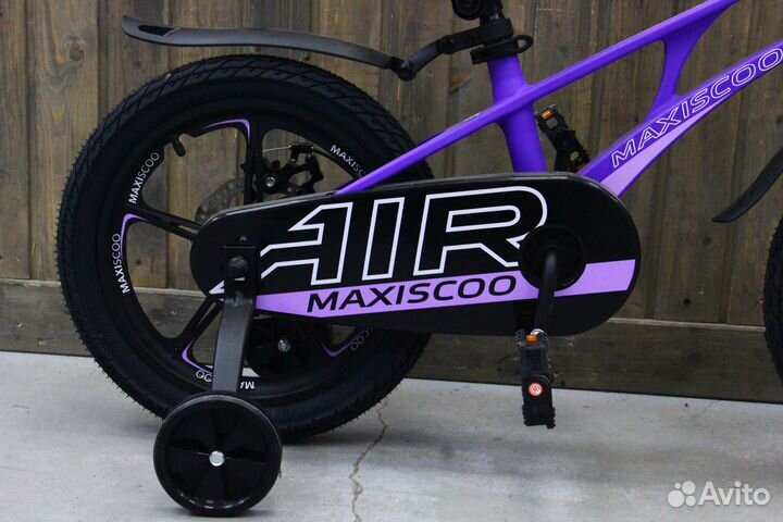 Детский велосипед maxiscoo air deluxe plus 16