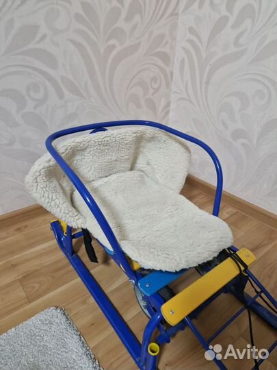 Санки коляска nika kids