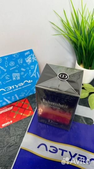 Dior Fahrenheit Parfum 75 мл (упаковка) оригинал