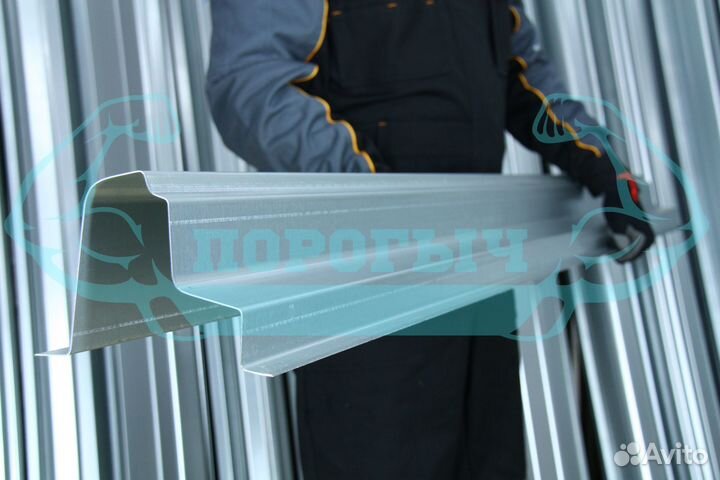 Ремотный порог Citroen Berlingo 2 левый