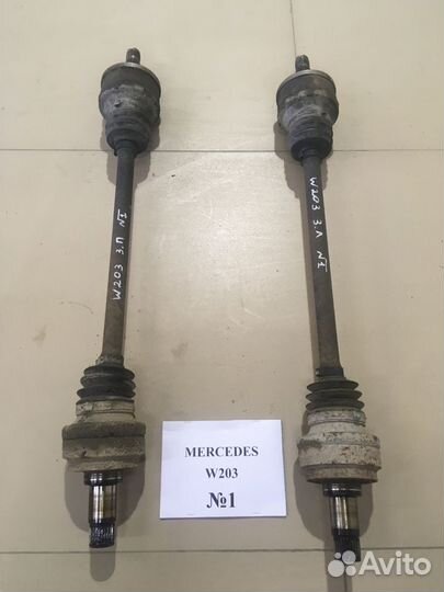 Привода задние Mercedes W203