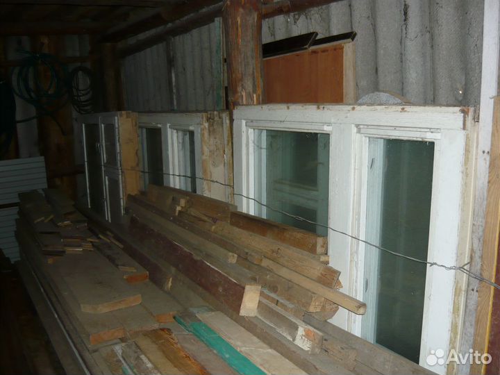 Окно деревянное