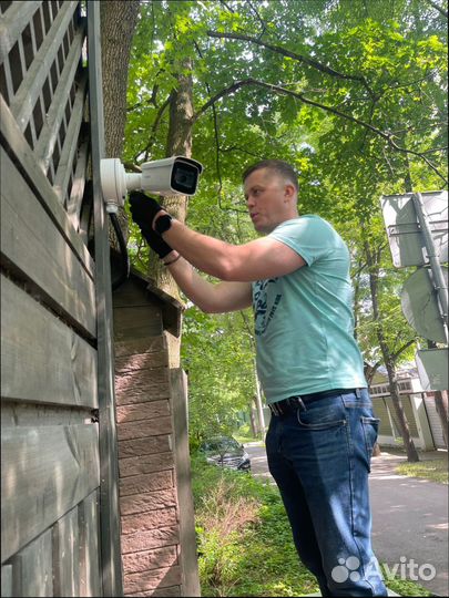Установка камер видеонаблюдения / домофона