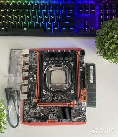 Новый игровой комплект x99 2680 v3 16 gb ddr4