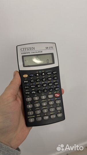Калькулятор citizen sr-275