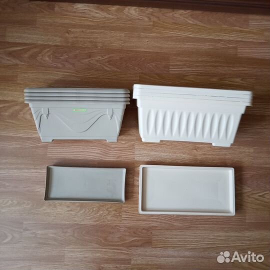 Кашпо подвесное и ящички для цветов