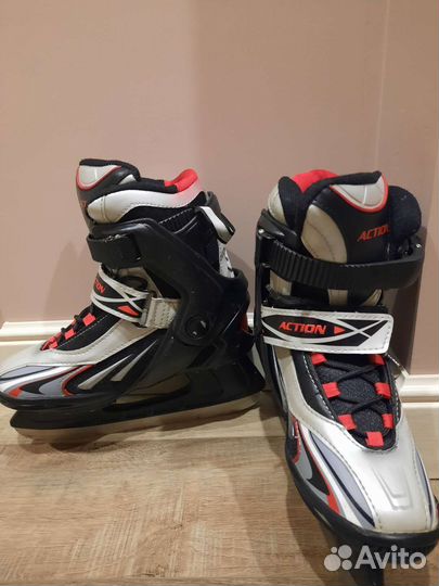 Коньки для мальчика 37 размер
